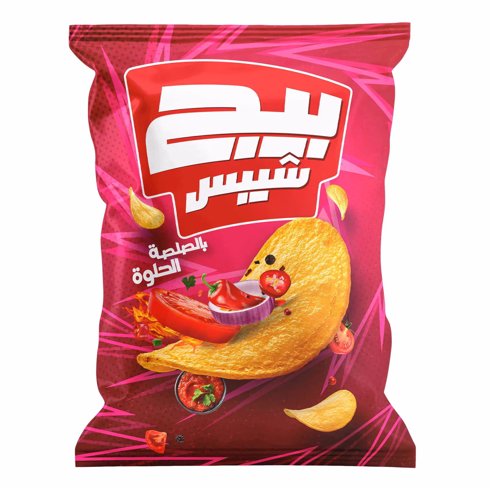 Big chips with Mexican sauce 75-85 g