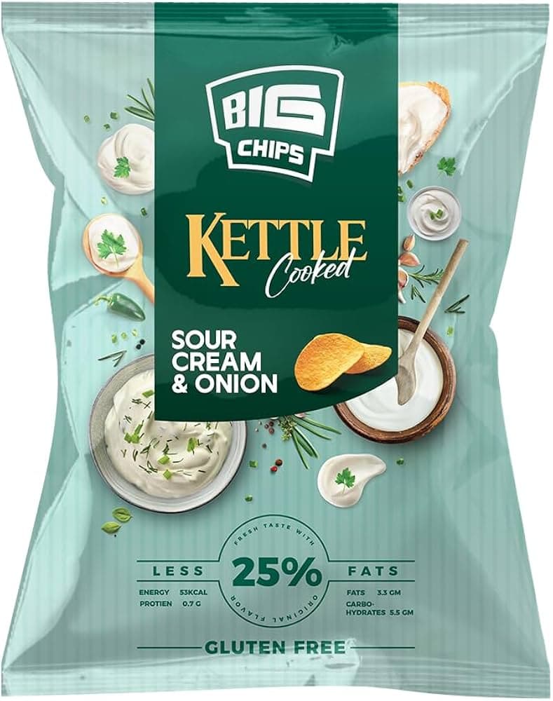 Big Chips-Sour Cream 75-85 g