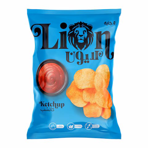 Lion Chips Ketchup 24-29 g