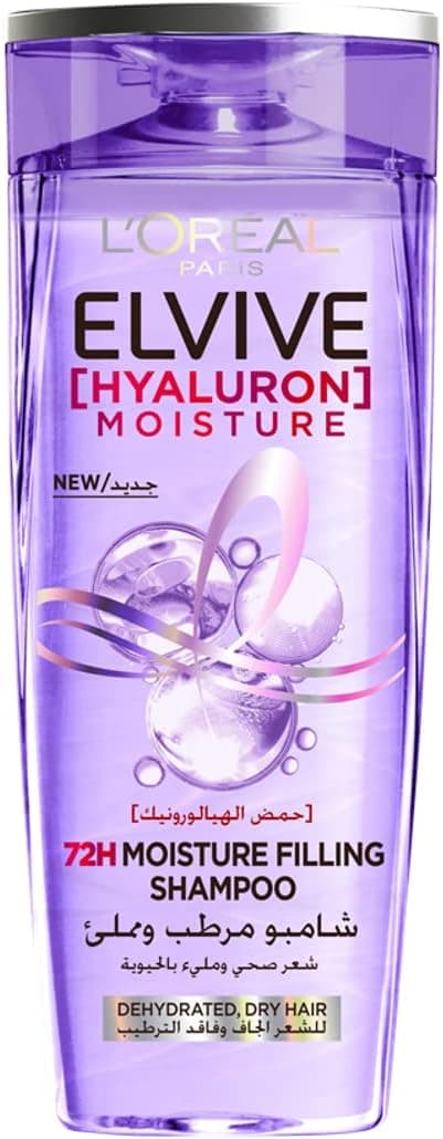  L'Oréal Paris Elvive Hyaluron Moisture Shampoo with Hyaluronic Acid - 400ml