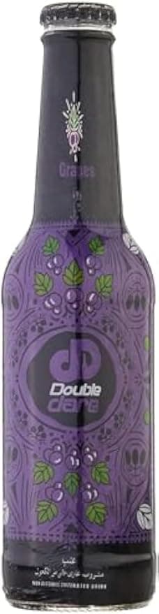 DOUBLE DARE CARBONATED GRAPES FLAVORED D