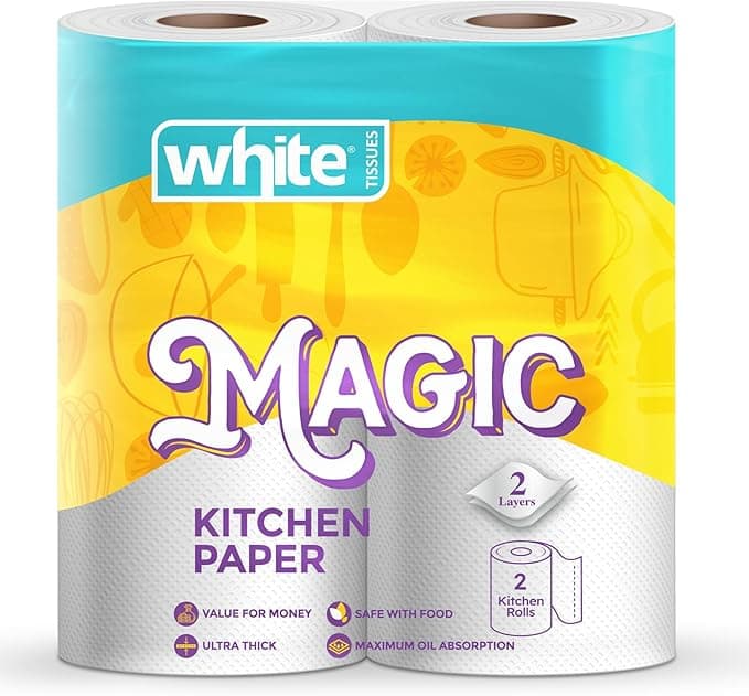 White Magic kitchen 2 roll