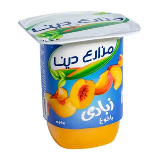 Dina Farms Peach pieces Yoghurt 105gm