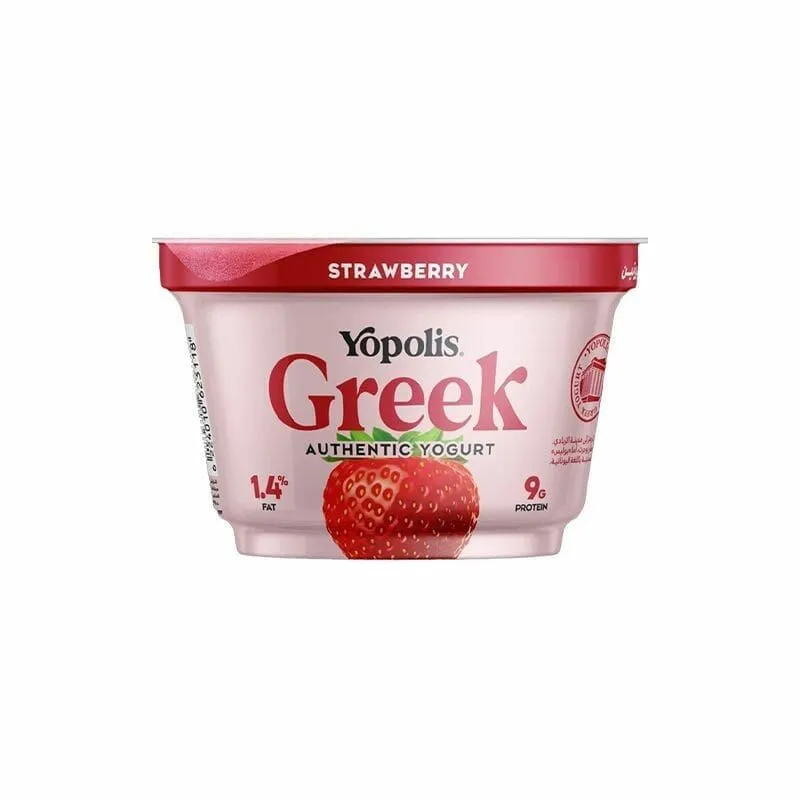Yopolis Greek Yogurt Strawberry 150g