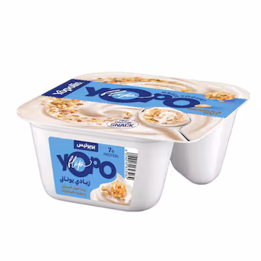 Yopolis Greek Yogurt With Peanut Butter and Granola Nuts 145 gm