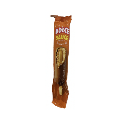Dolce Ice Cream Stick with Caramel Sauce Coated in Chocolate 85 ml