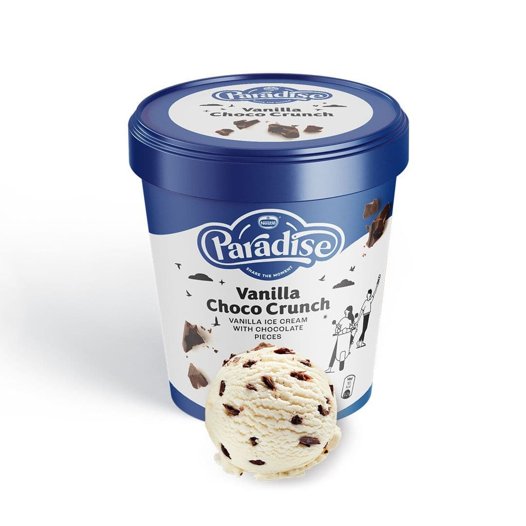 Paradise vanilla choco crunch 140ml