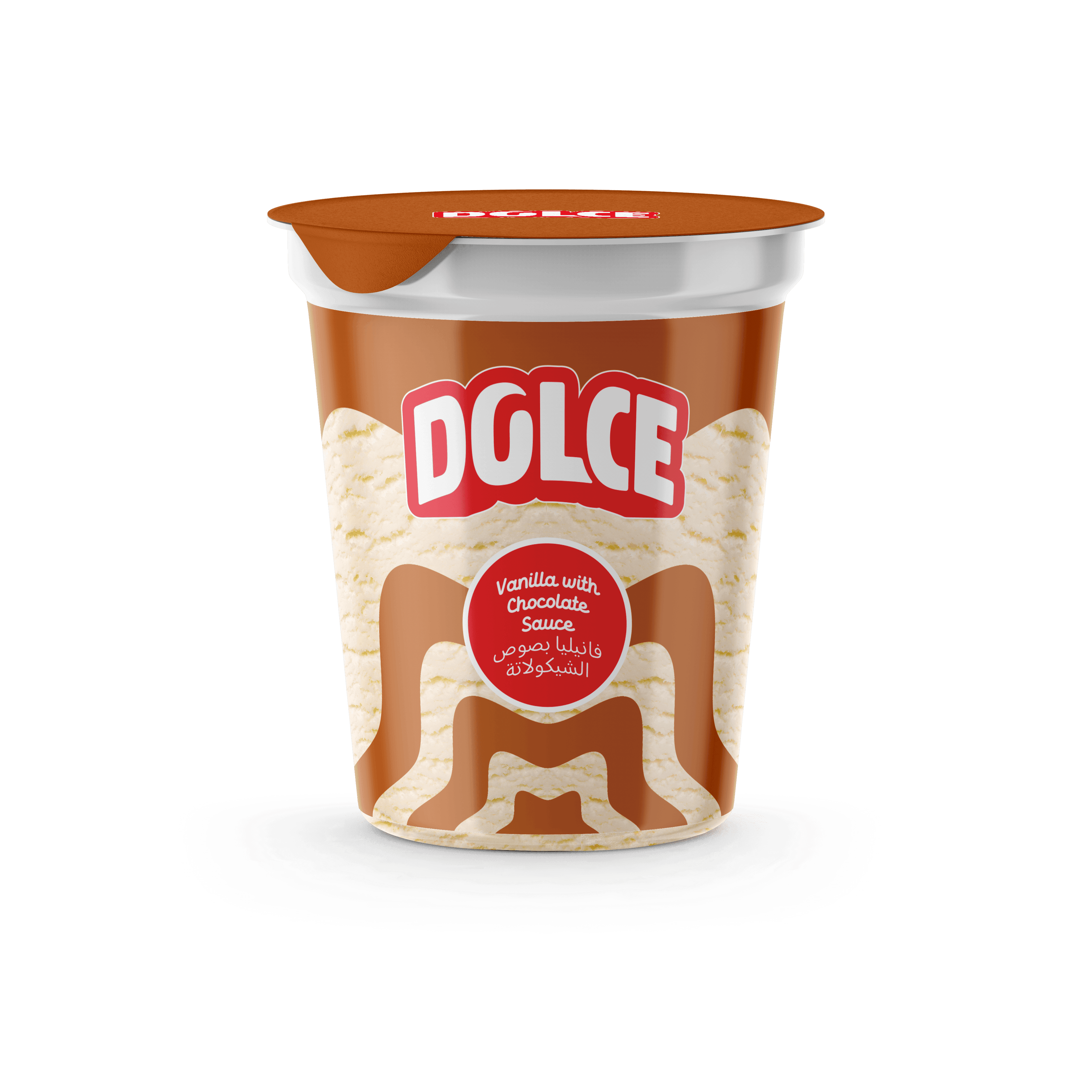 Dolce Cup vanilla Chocolate Sauce 140ml