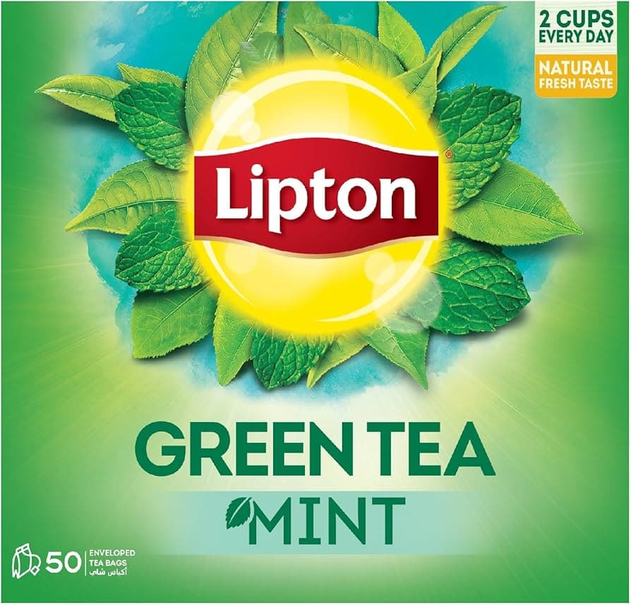 Lipton Mint Green Tea 50 bags