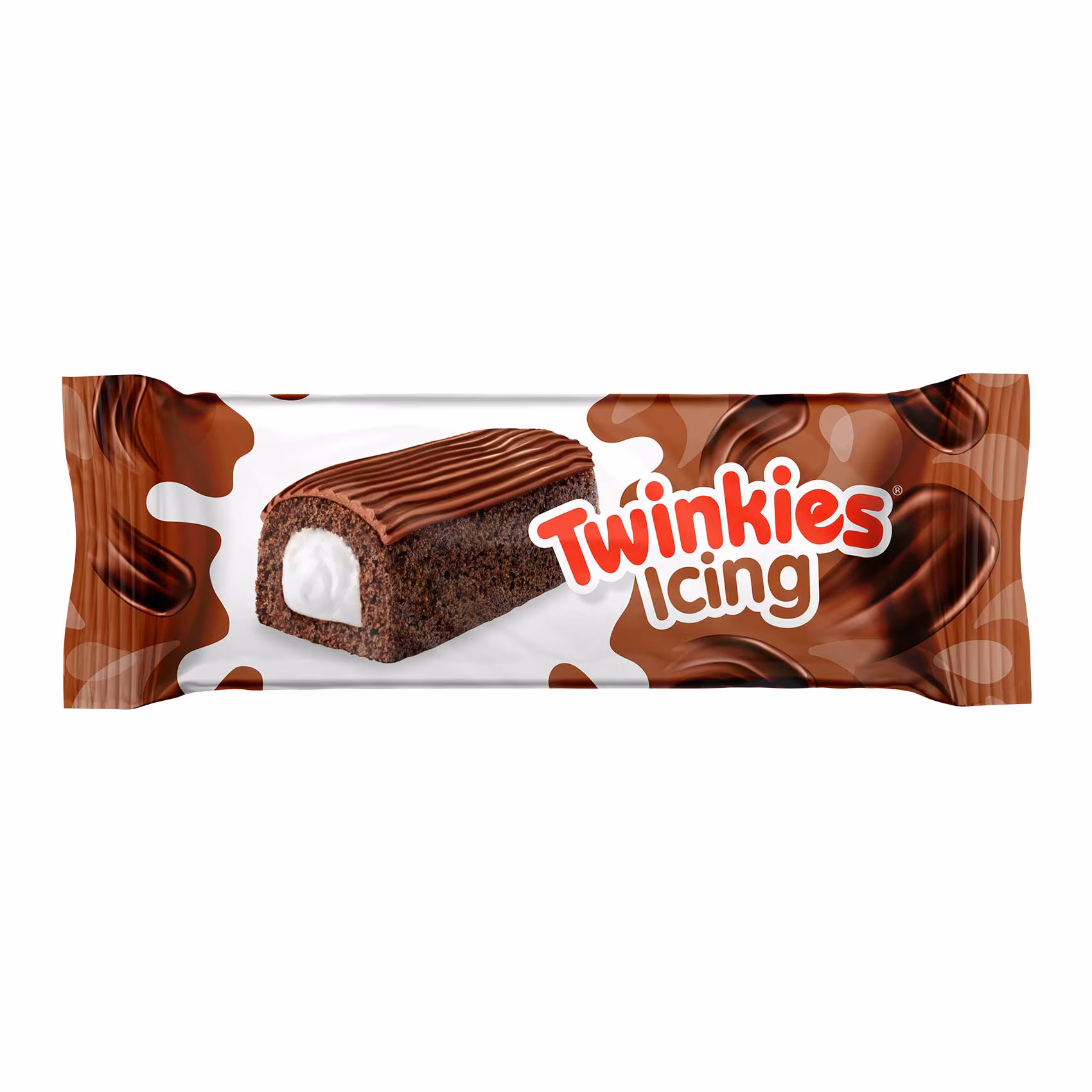 Twinkies Icing Cake with Chocolate Cream