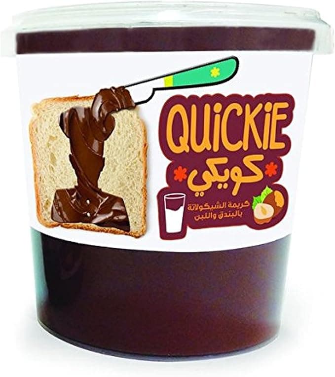 Quickie Chocolate Cream With Hazelnut And Milk 800 gm