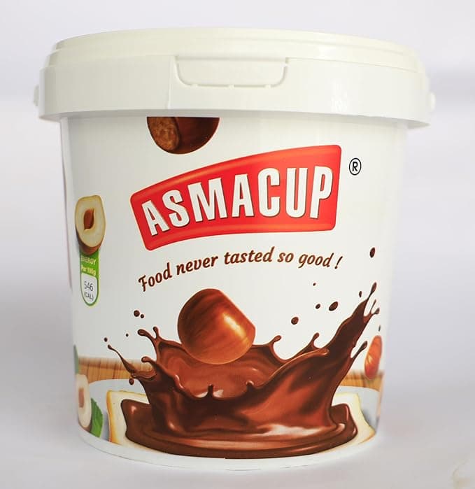 Asma Cup chocolate with huzelnut 900G.