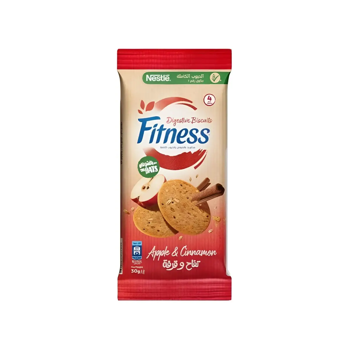 FITNESS Biscuits App&Cinnamon 30gm