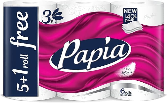 Papia Toilet Roll 5+1Roll free