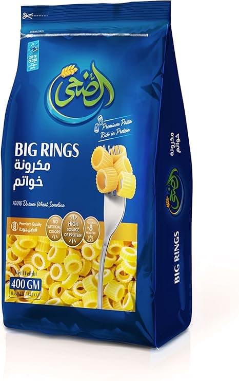 EL DOHA PASTA BIG RINGS 400G