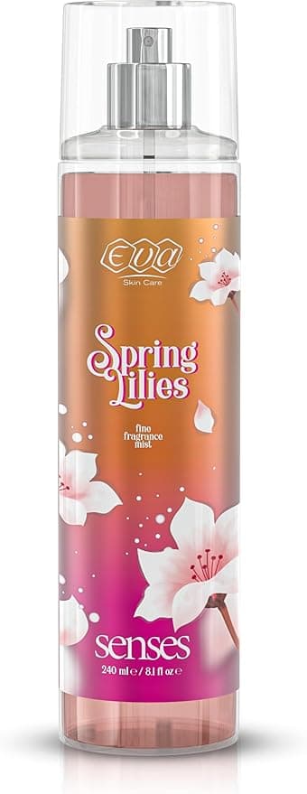 Eva Skin Care Senses body splash- Spring Lilies 240ml