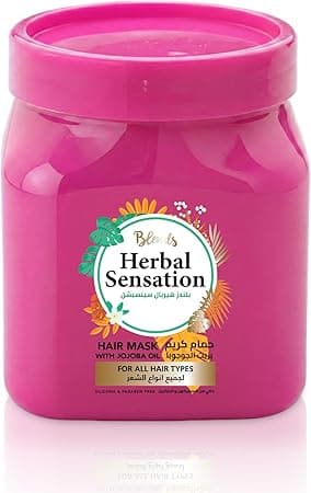Herbal Sensation Jojoba Oil Hair Mask for All Hair Types- 600 ml