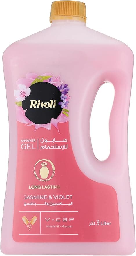 Rivoli shower gel with the scent of jasmine and violet 3ltr