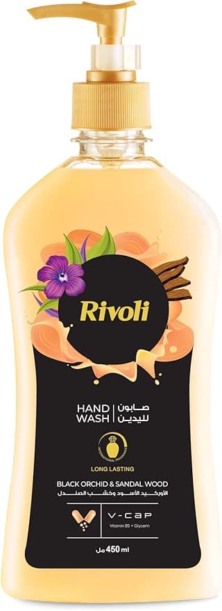 Rivoli hand wash black 450 ml