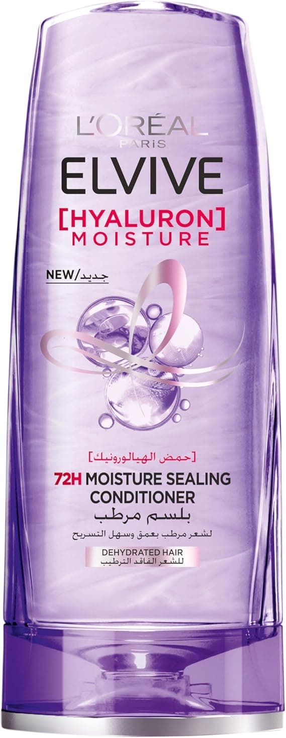 L’Oréal Paris Elvive Hyaluron Moisture 72H Moisture Sealing Conditioner with Hyaluronic Acid - 360ml