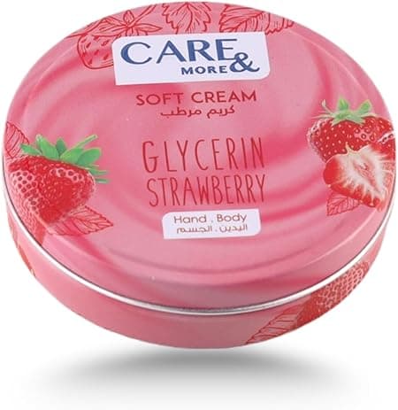 Care & more soft cream with glycerin 75 ml strawberry