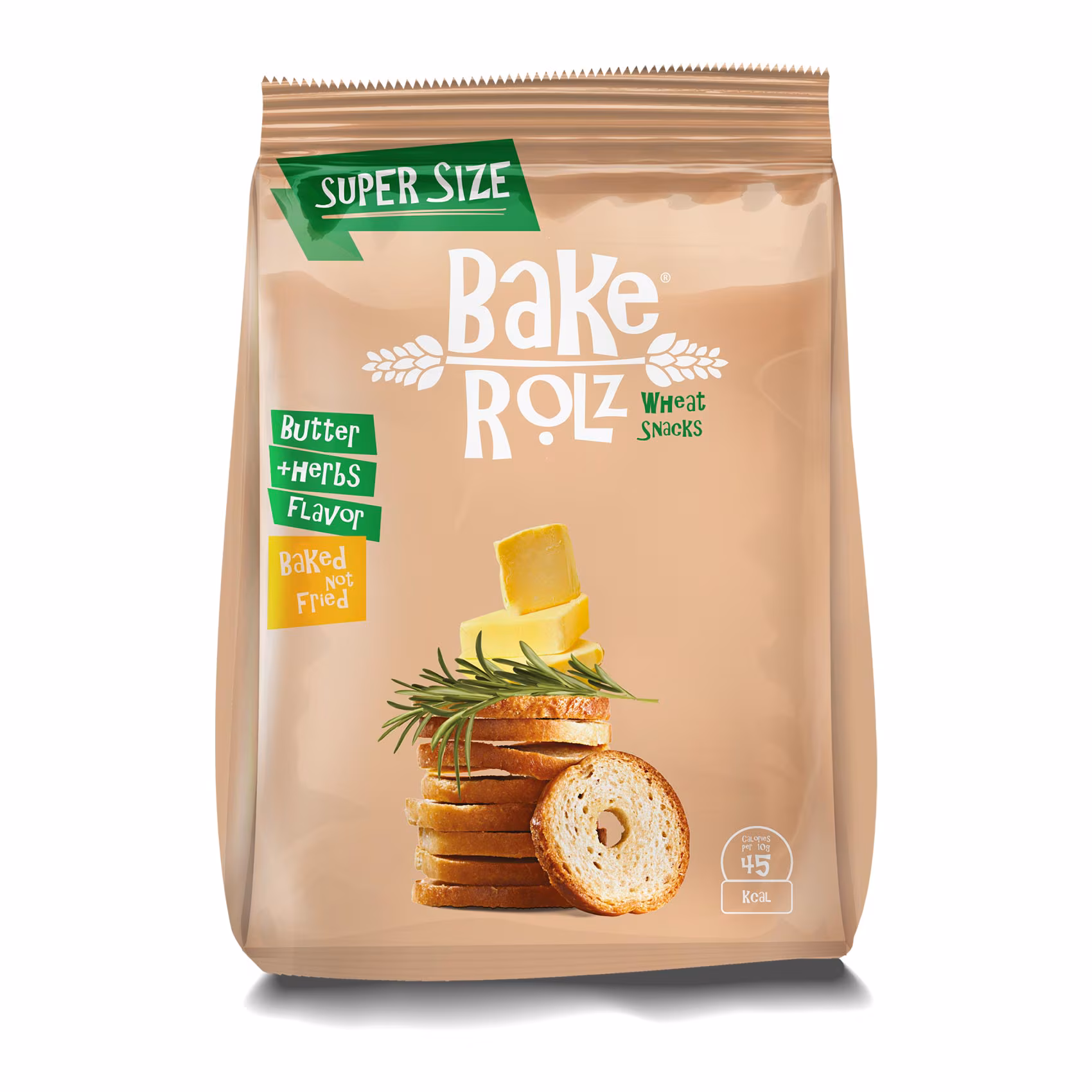 Bake Rolz with Butter and Herbs 45 Gm