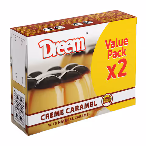 Dreem Creme Caramel 2 Pieces 184 g