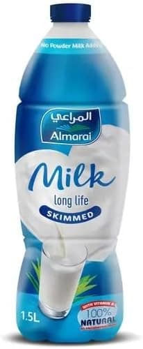 Almarai Skimmed Milk Bottle 1.5 Liter